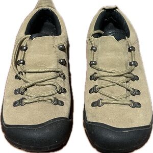 Keen Tan Suede Athletic Hiking Lace-Up Shoes